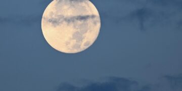 Blue Supermoon Occurred Today