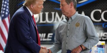 Trump and Kemp Unite in Augusta to Aid Georgia Storm Victims