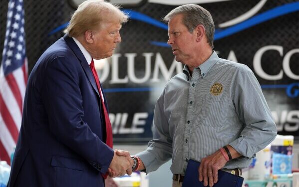 Trump and Kemp Unite in Augusta to Aid Georgia Storm Victims
