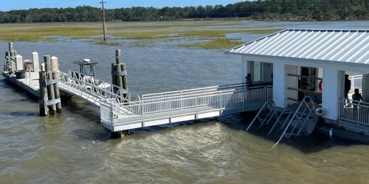 New Gangway Installed at Sapelo Island Dock Following Deadly Collapse