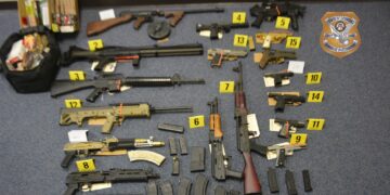 Six Arrested, 28 Guns Seized In Southeast Georgia Drug Probe