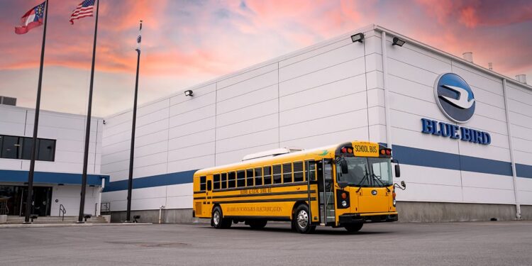 Blue Bird Plans $300 Million Fort Valley School Bus Factory